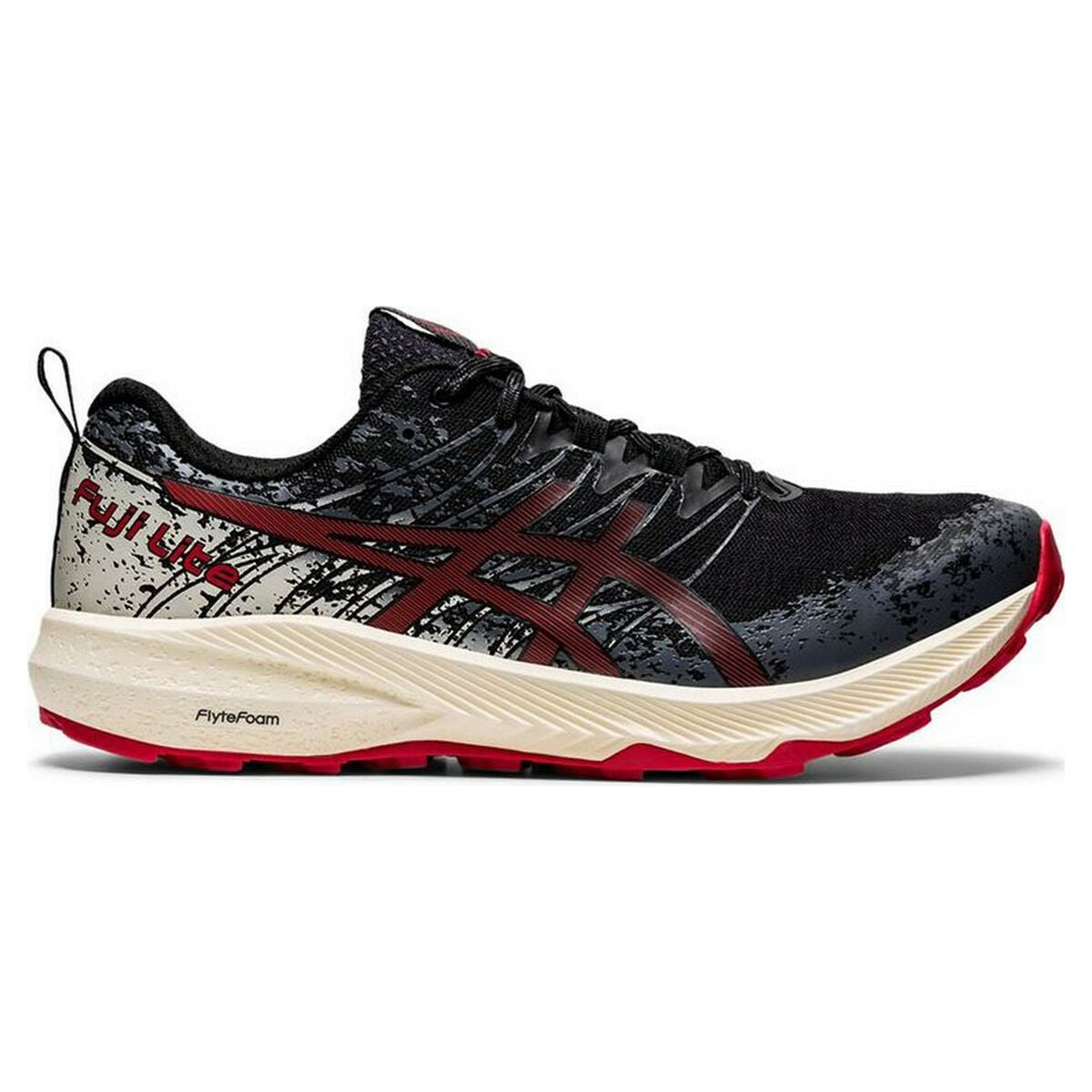 Herren-Sportschuhe Asics Fuji Lite 2 Dunkelrot - AWK Flagship