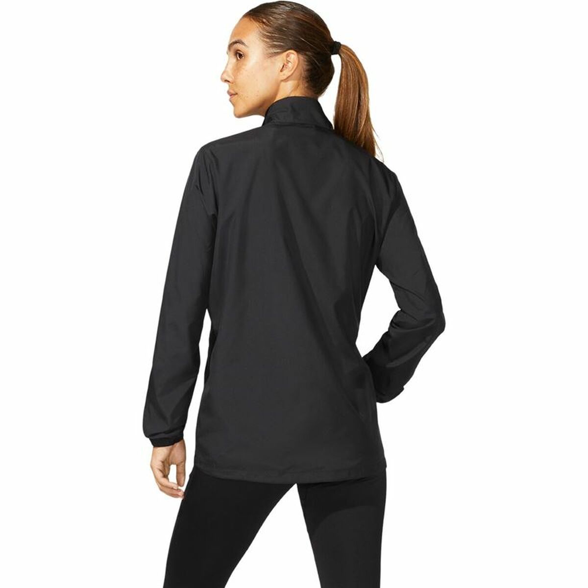 Sportjacke für Frauen Asics Core Schwarz - AWK Flagship