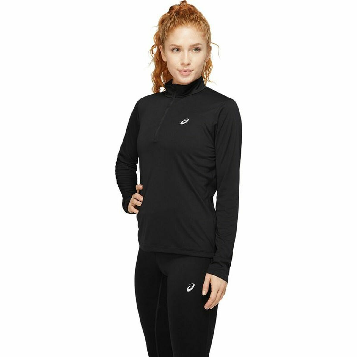 Damen Langarm-T-Shirt Asics Schwarz - AWK Flagship