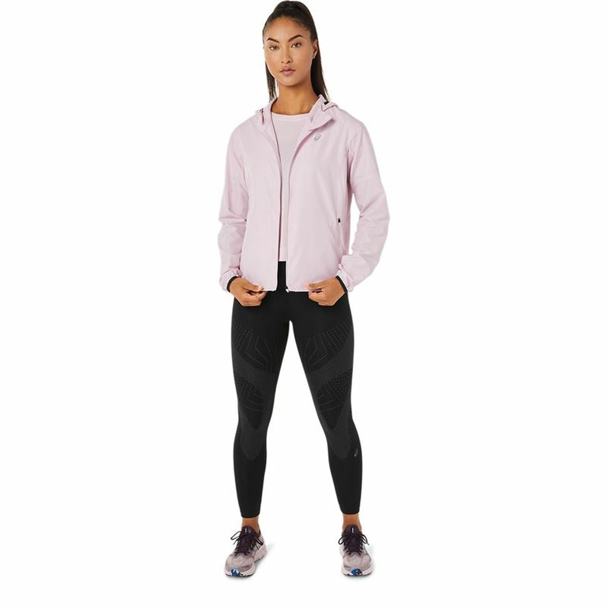 Sportjacke für Frauen Asics Accelerate Light Rosa - AWK Flagship