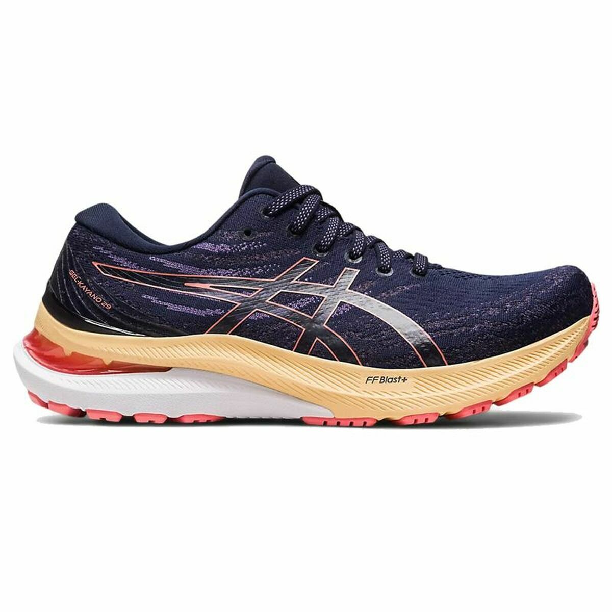 Laufschuhe für Damen Asics Gel Kayano 29 Dunkelblau - AWK Flagship