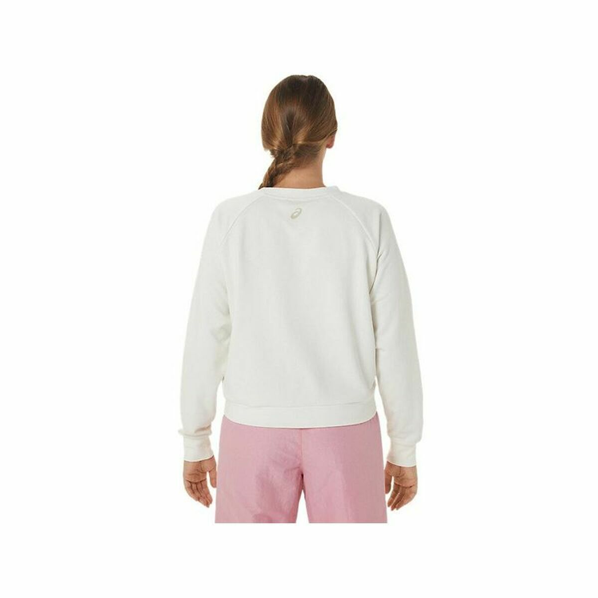 Damen Sweater ohne Kapuze Asics Tiger Weiß - AWK Flagship