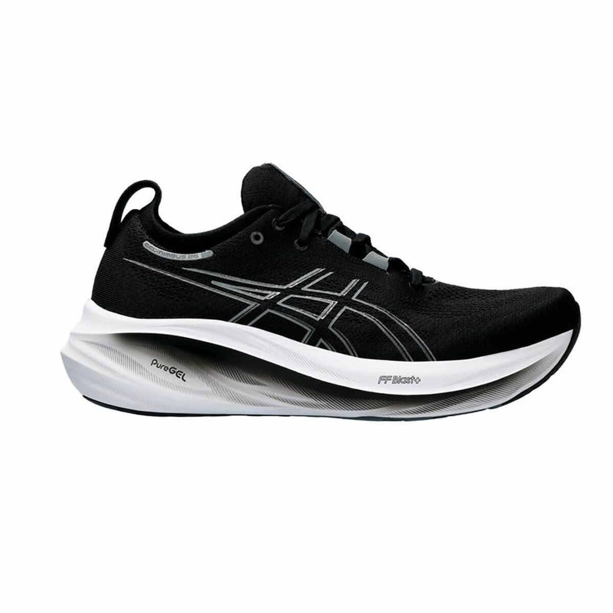 Herren-Sportschuhe Asics Gel-Nimbus 26 Schwarz Grau - AWK Flagship