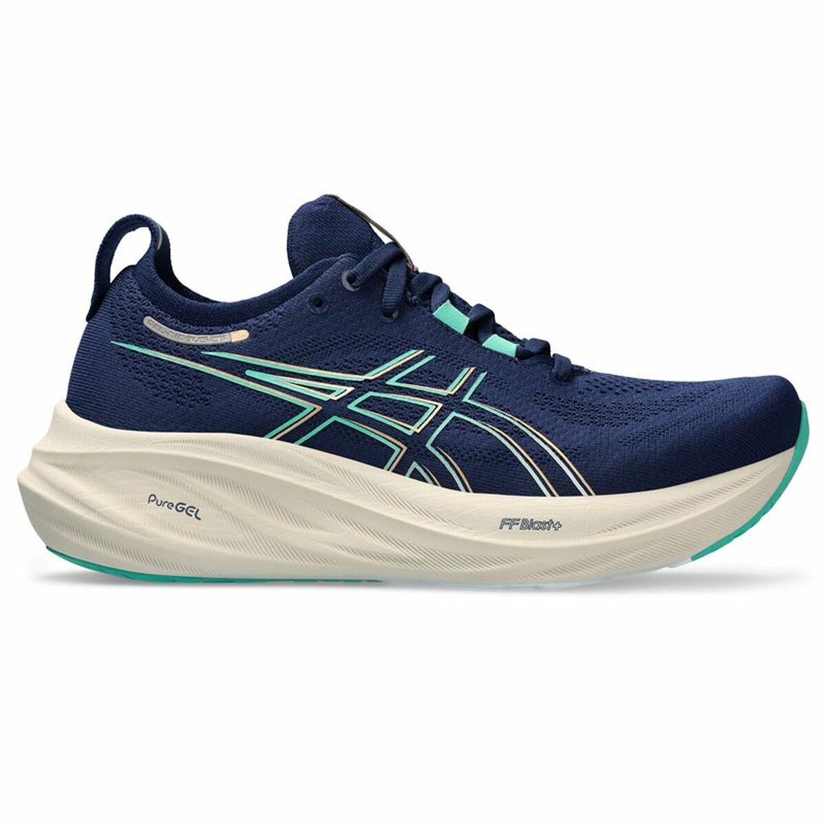 Laufschuhe für Damen Asics Gel-Nimbus 26 Blau - AWK Flagship