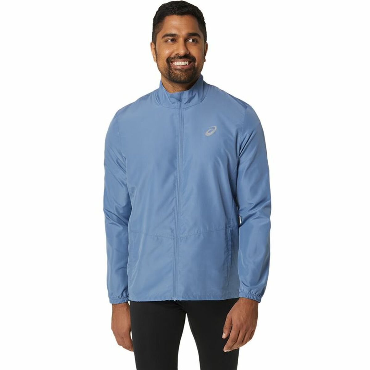 Sportjacke für Herren Asics Core Blau Weiß - AWK Flagship