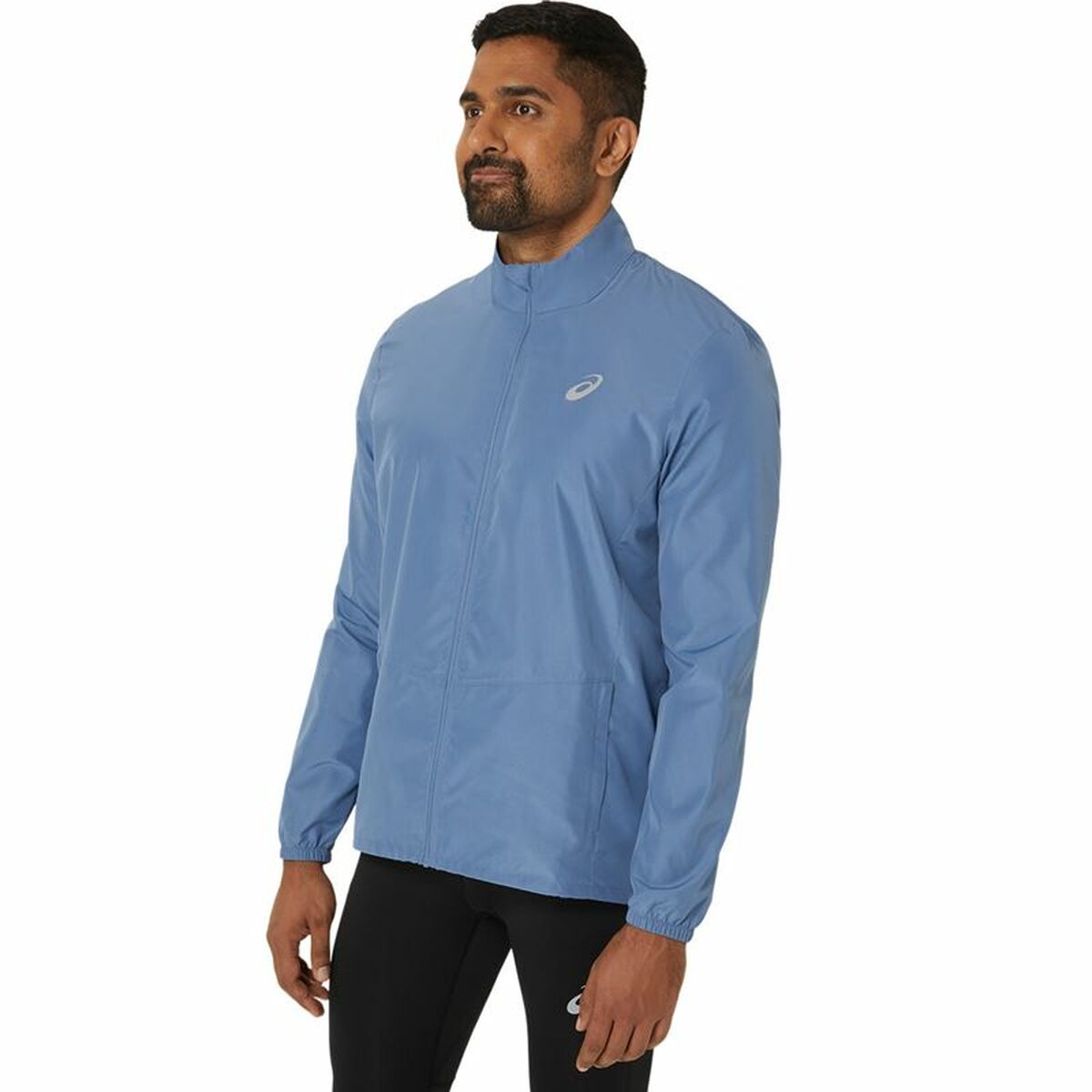 Sportjacke für Herren Asics Core Blau Weiß - AWK Flagship