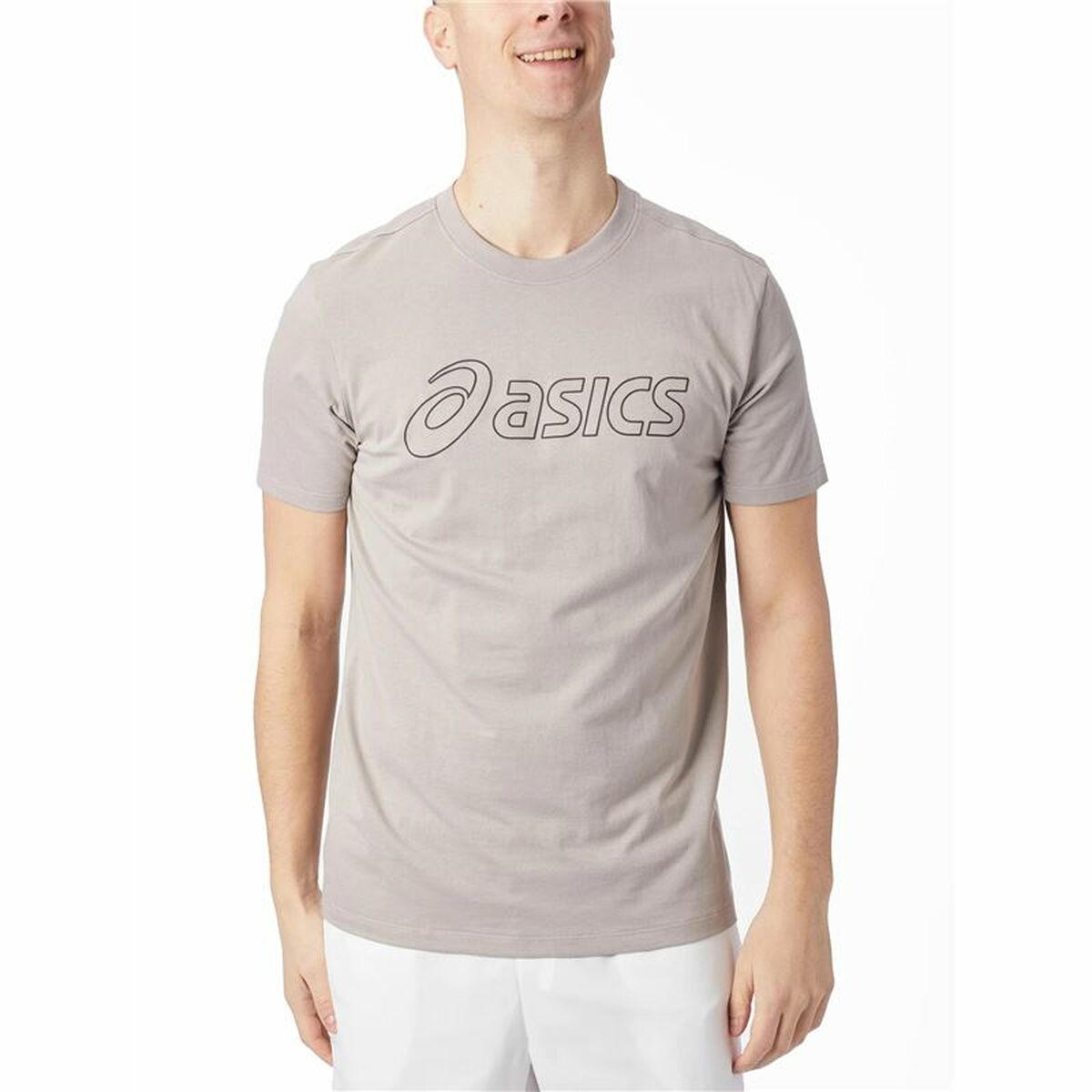 Herren Kurzarm-T-Shirt Asics Logo - AWK Flagship