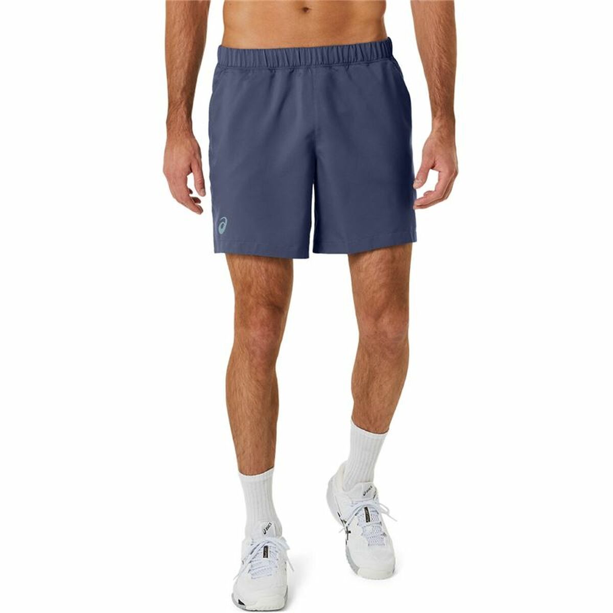 Herren-Sportshorts Asics Court 7" Blau - AWK Flagship