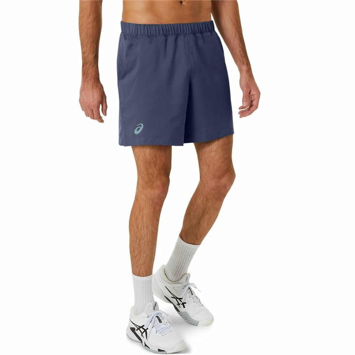 Herren-Sportshorts Asics Court 7" Blau - AWK Flagship