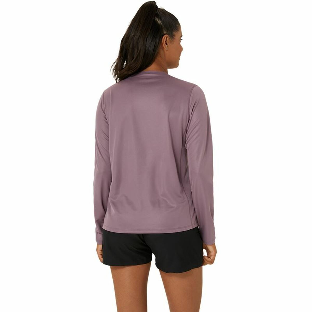 Damen Langarm-Hemd Asics Core Ls Top Rosa Lila - AWK Flagship