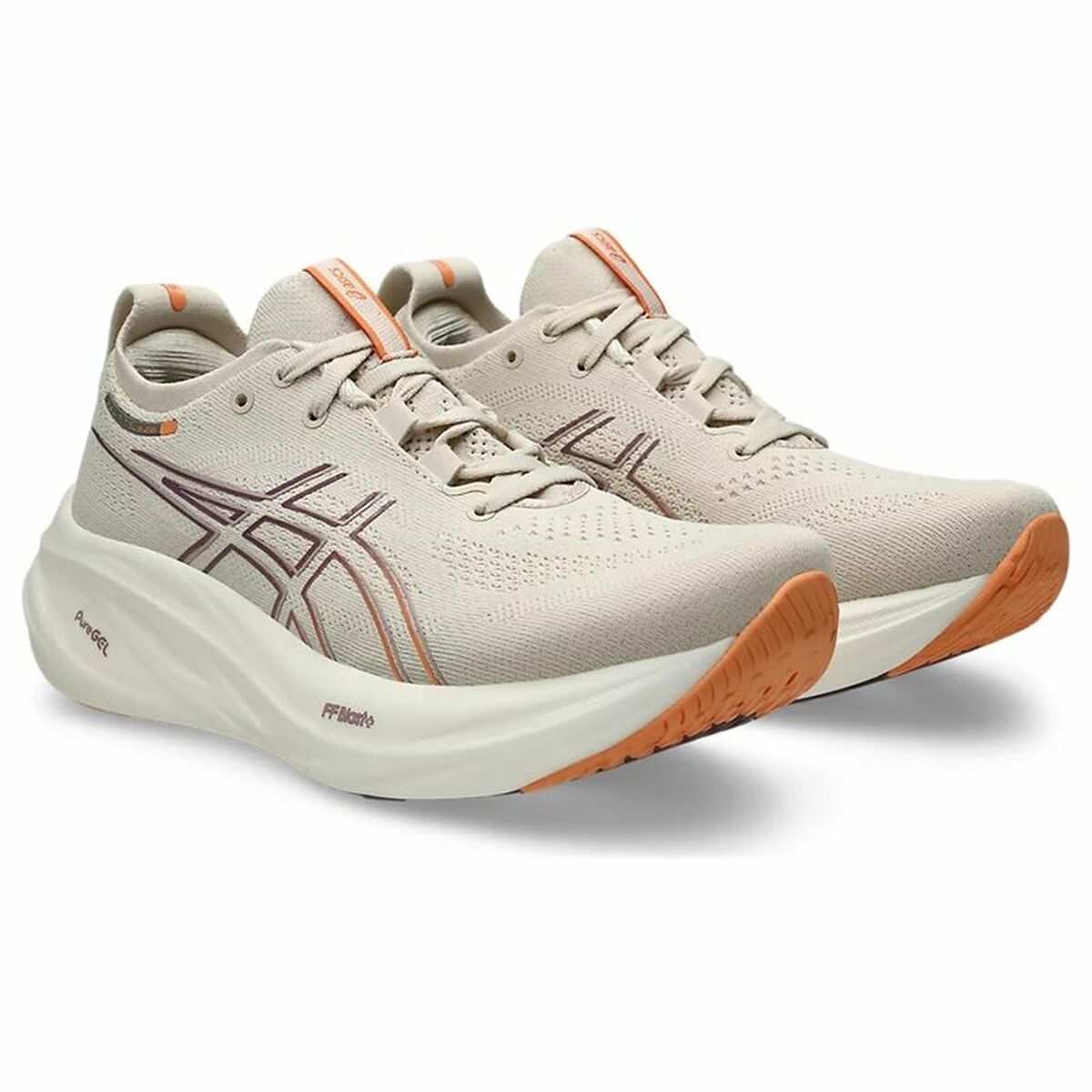 Turnschuhe Asics Gel-Nimbus 26 Beige Damen - AWK Flagship