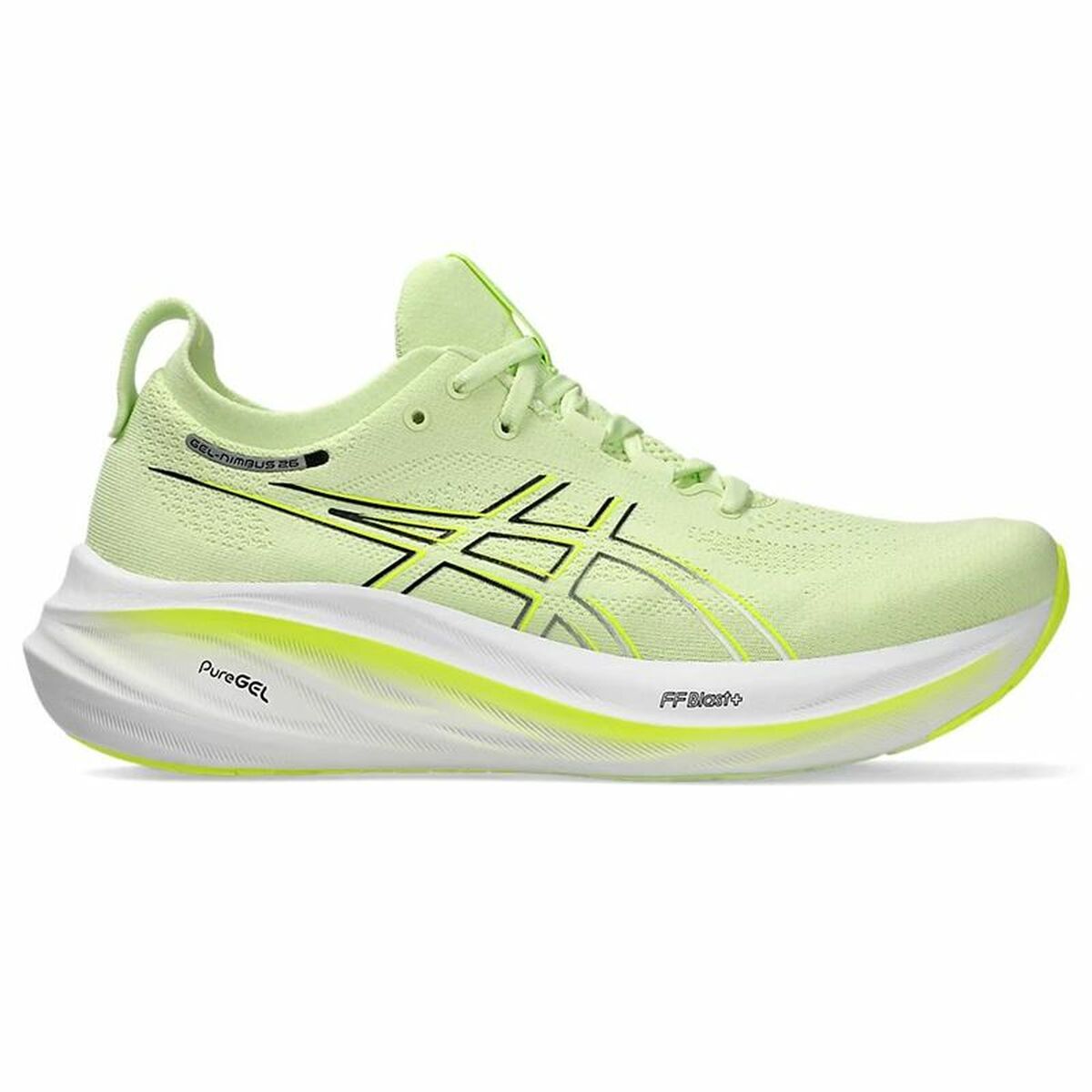 Herren-Sportschuhe Asics Gel-Nimbus 26 grün Zitronengrün - AWK Flagship