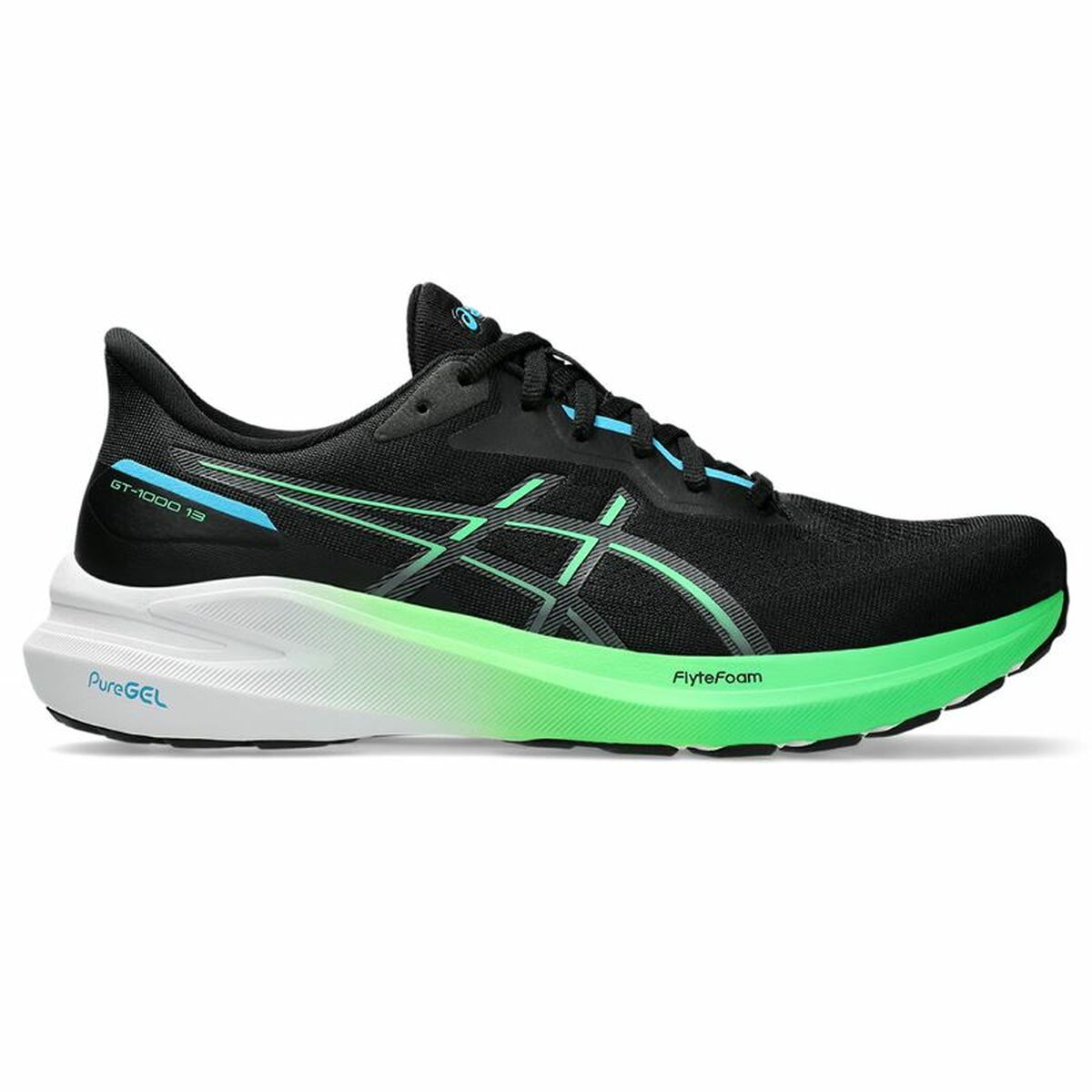 Herren-Sportschuhe Asics GT-1000 13 Schwarz - AWK Flagship