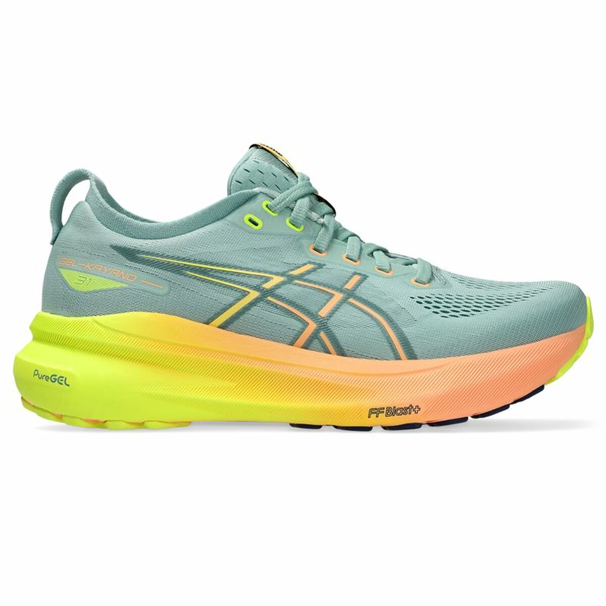 Turnschuhe Asics Gel-Kayano 31 Paris grün Grau Damen - AWK Flagship