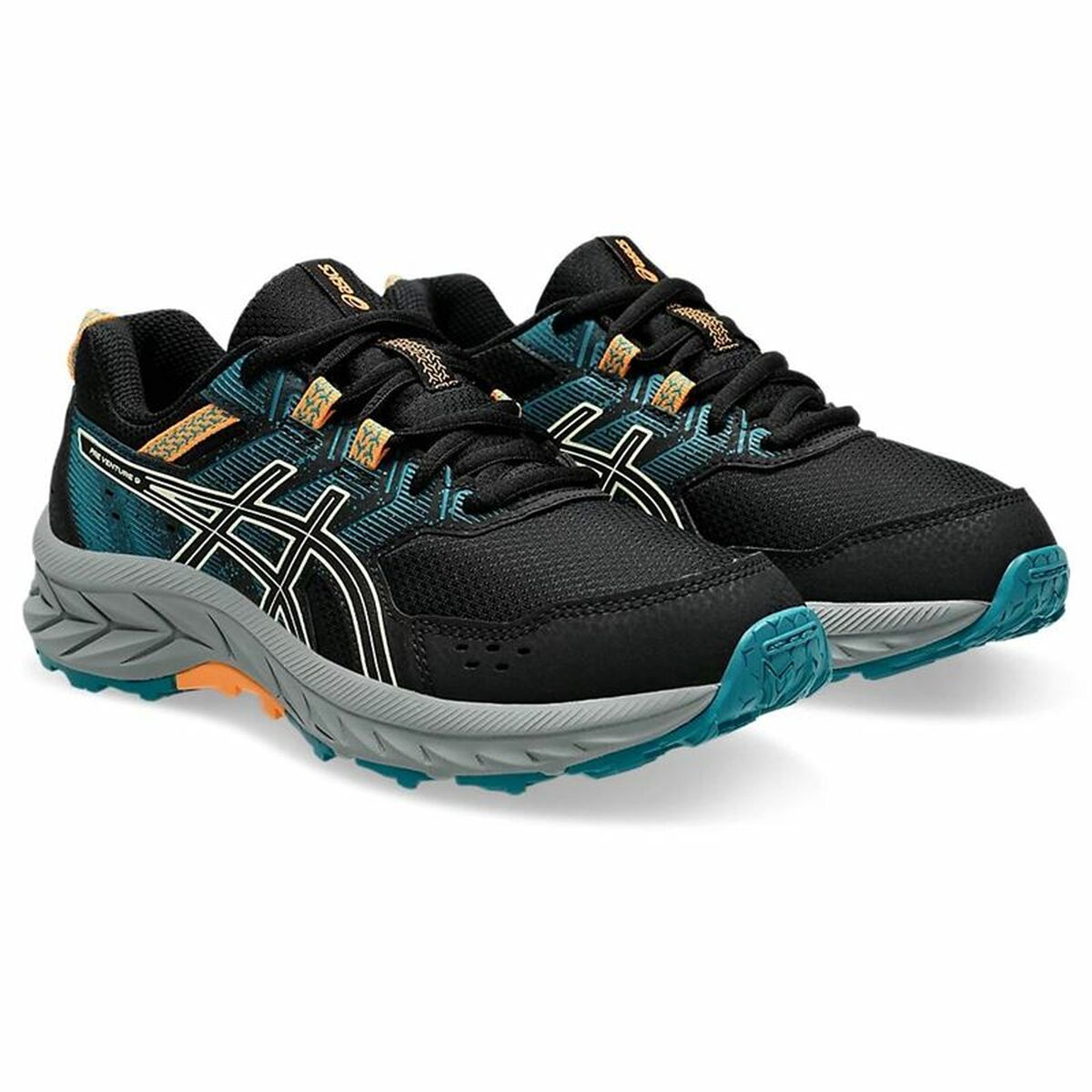 Kinder Sportschuhe Asics Pre Venture 9 GS Blau Schwarz - AWK Flagship