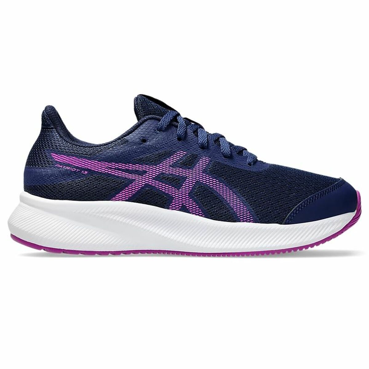 Laufschuhe für Kinder Asics Patriot 13 GS Blau - AWK Flagship