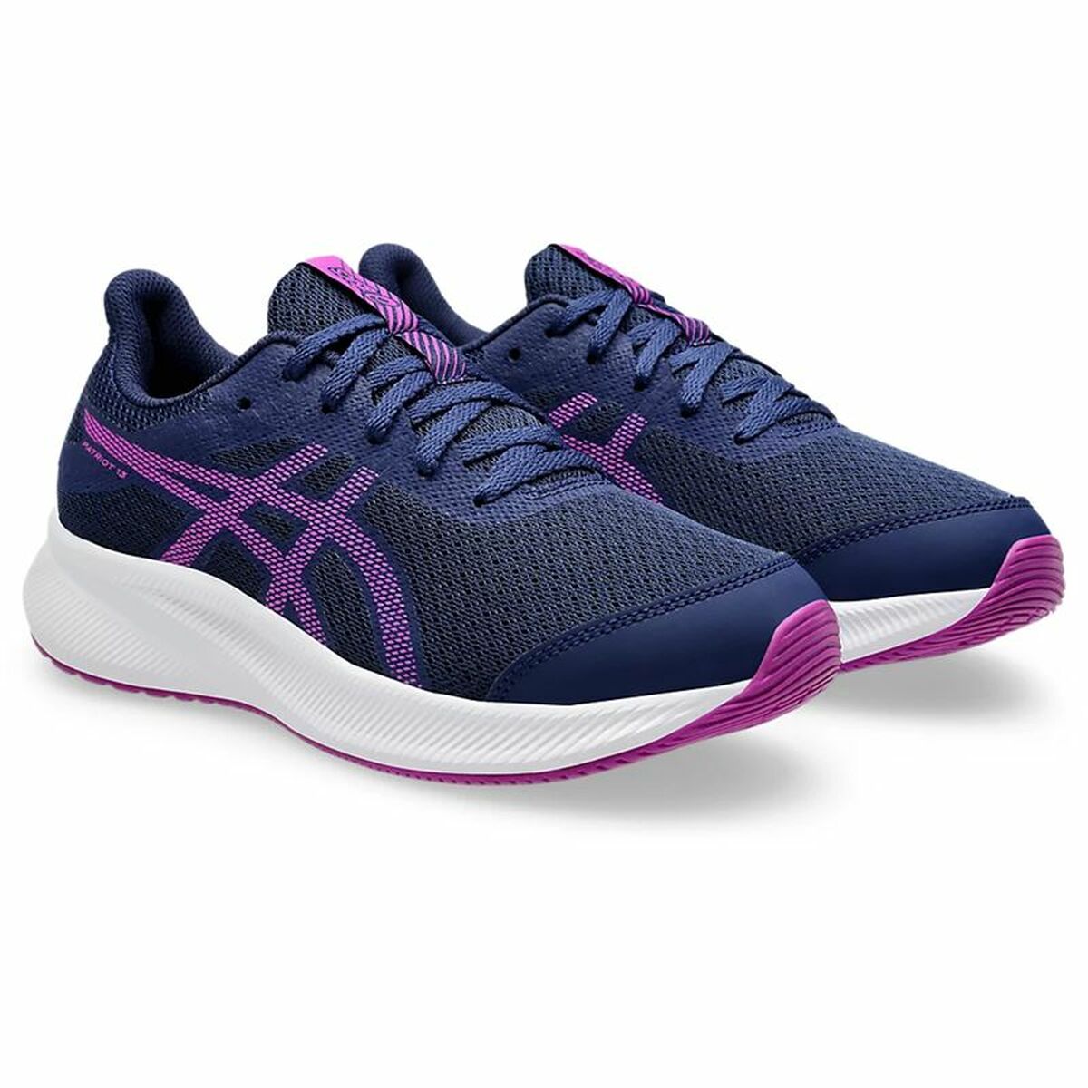 Laufschuhe für Kinder Asics Patriot 13 GS Blau - AWK Flagship