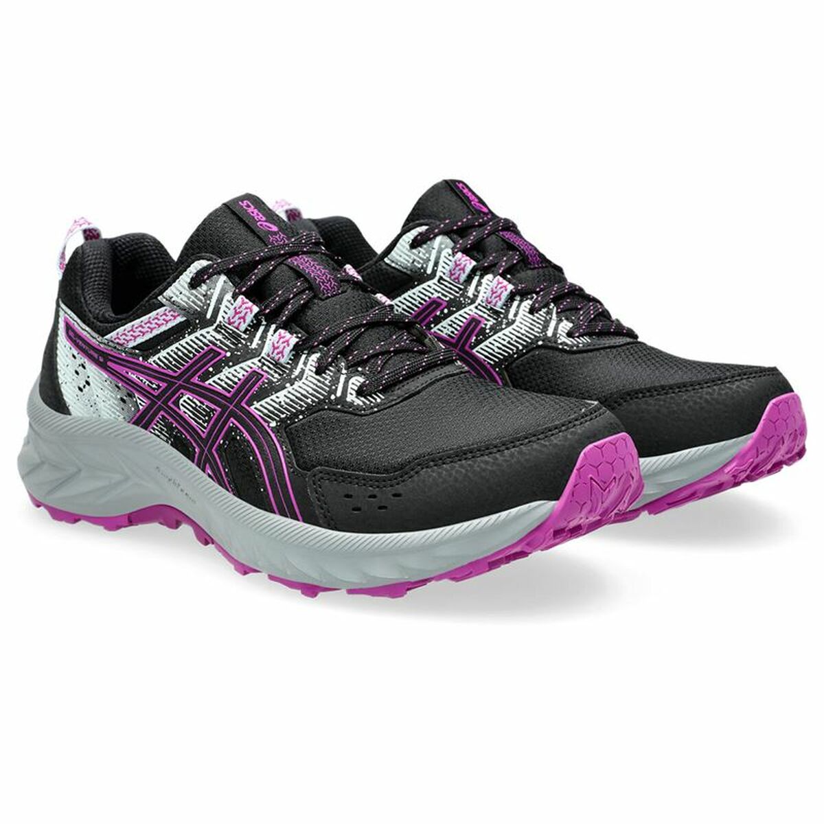 Laufschuhe für Damen Asics Gel-Venture 9 Schwarz Rosa - AWK Flagship