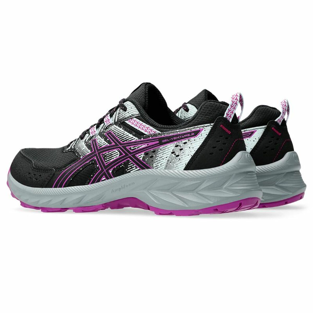 Laufschuhe für Damen Asics Gel-Venture 9 Schwarz Rosa - AWK Flagship