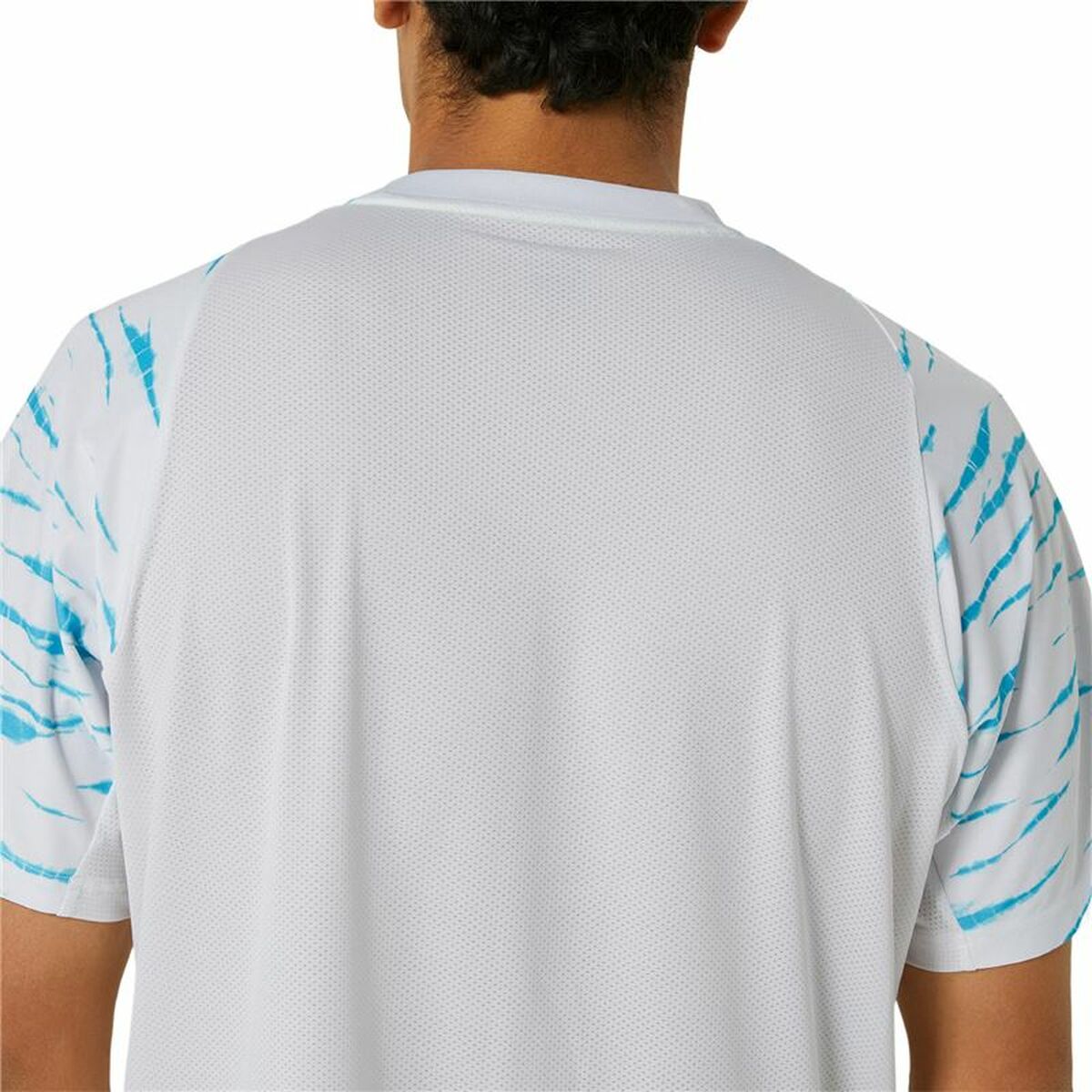 Kurzärmliges Sport T-Shirt Asics Game Ss Top Weiß Hellblau Tennis - AWK Flagship