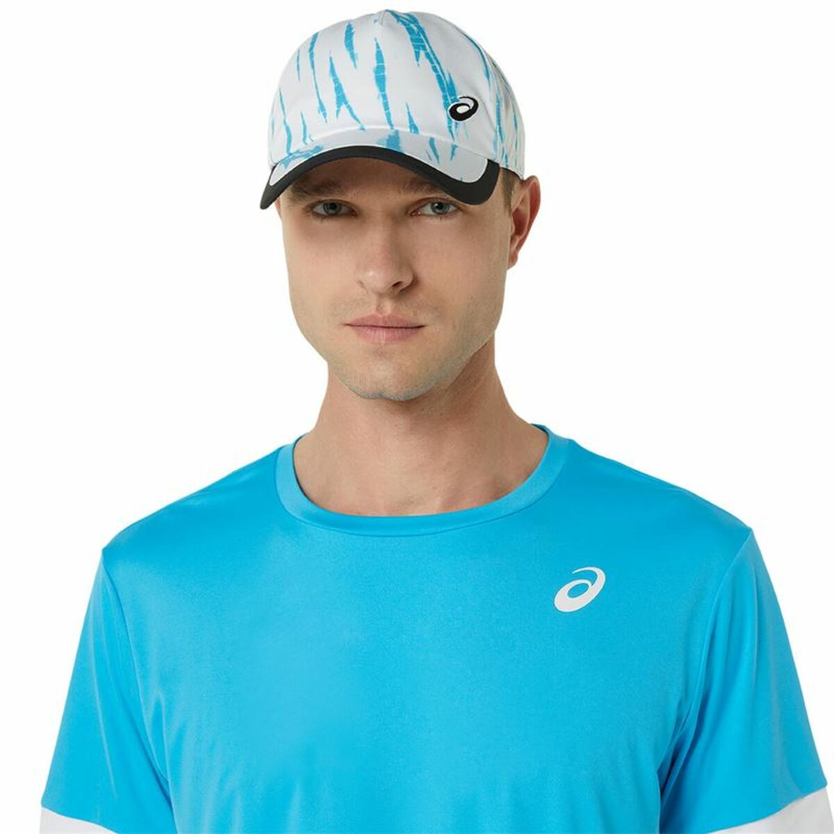 Kurzärmliges Sport T-Shirt Asics Court Ss Top Himmelsblau Tennis - AWK Flagship