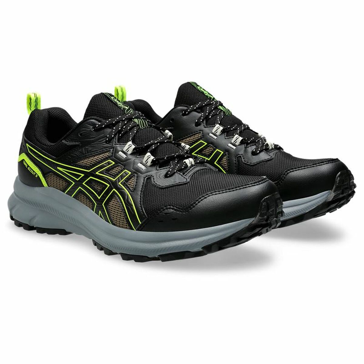 Herren-Sportschuhe Asics Trail Scout 3 Gelb Schwarz - AWK Flagship