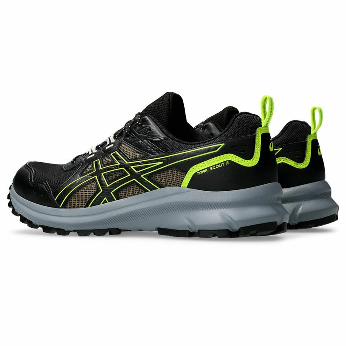 Herren-Sportschuhe Asics Trail Scout 3 Gelb Schwarz - AWK Flagship