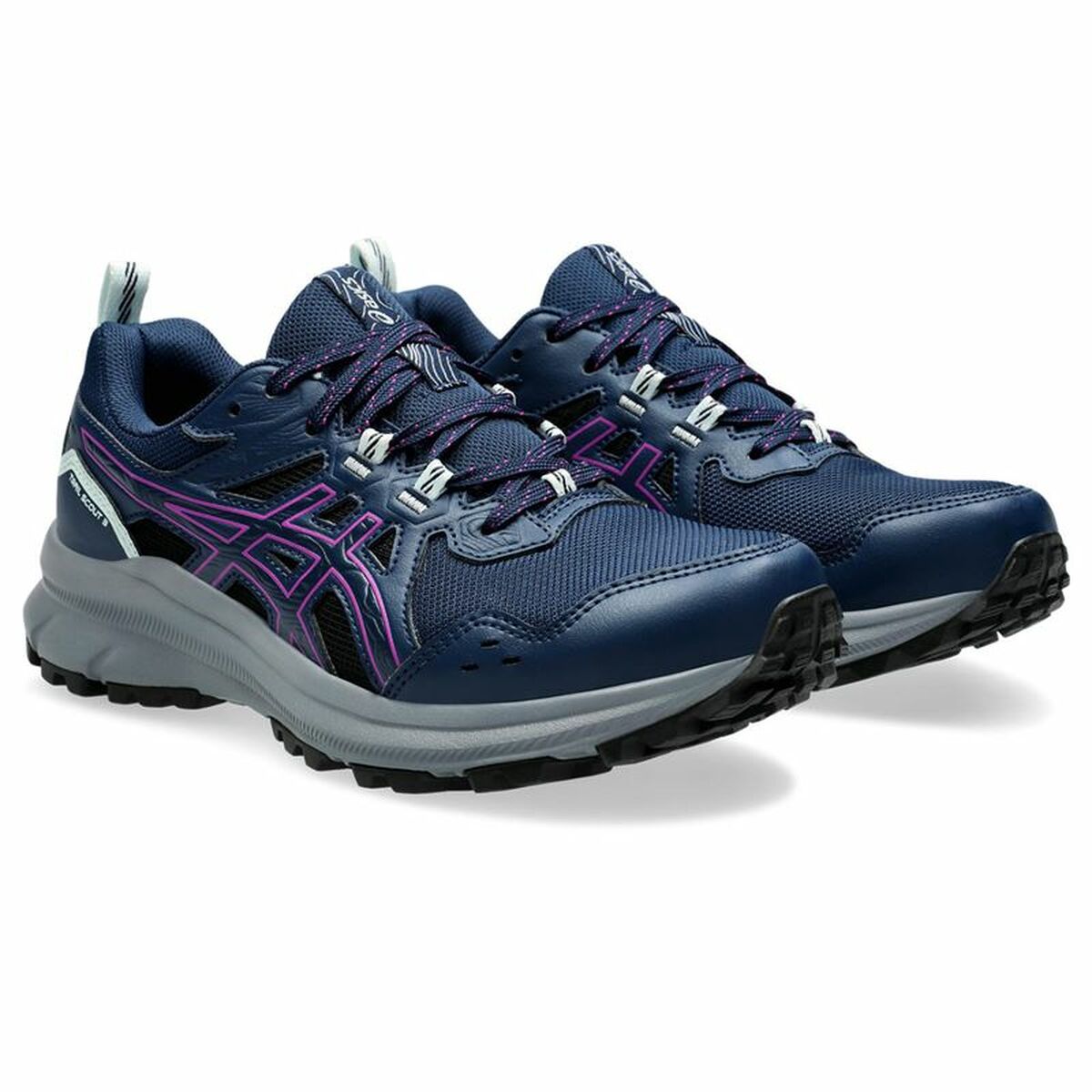 Laufschuhe für Damen Asics Trail Scout 3 Blau - AWK Flagship