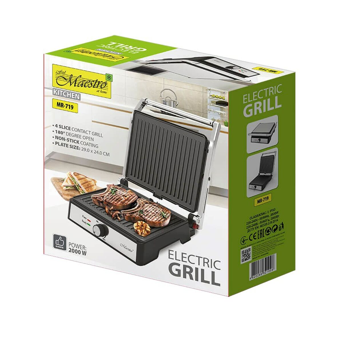 Elektrogrill Feel Maestro MR-719 2000 W - AWK Flagship