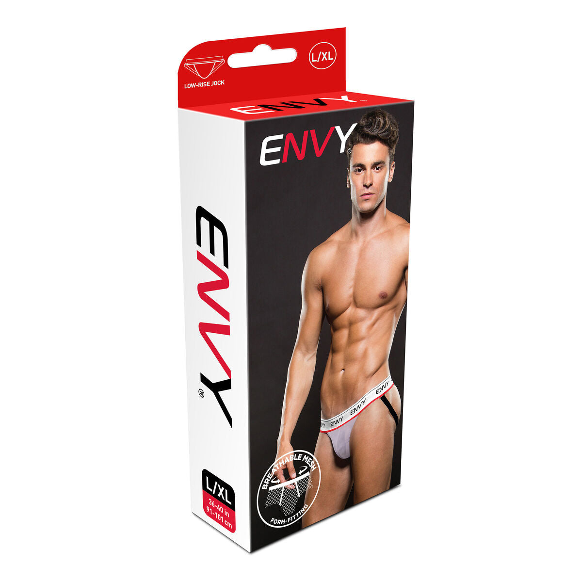 Tanga Elastic Lowrise Envy Weiß S/M - AWK Flagship