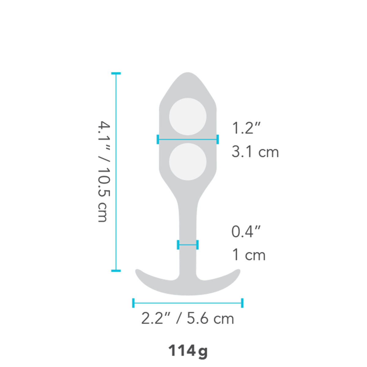 Snug Plug 2 Analplug Schwarz B-Vibe 96748 - AWK Flagship