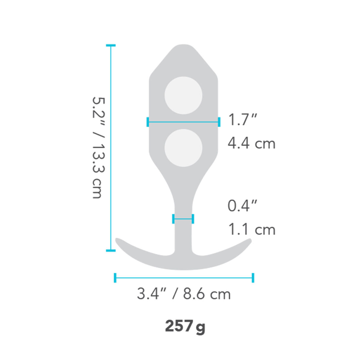 Snug Plug 4 Analplug Schwarz B-Vibe 96779 - AWK Flagship