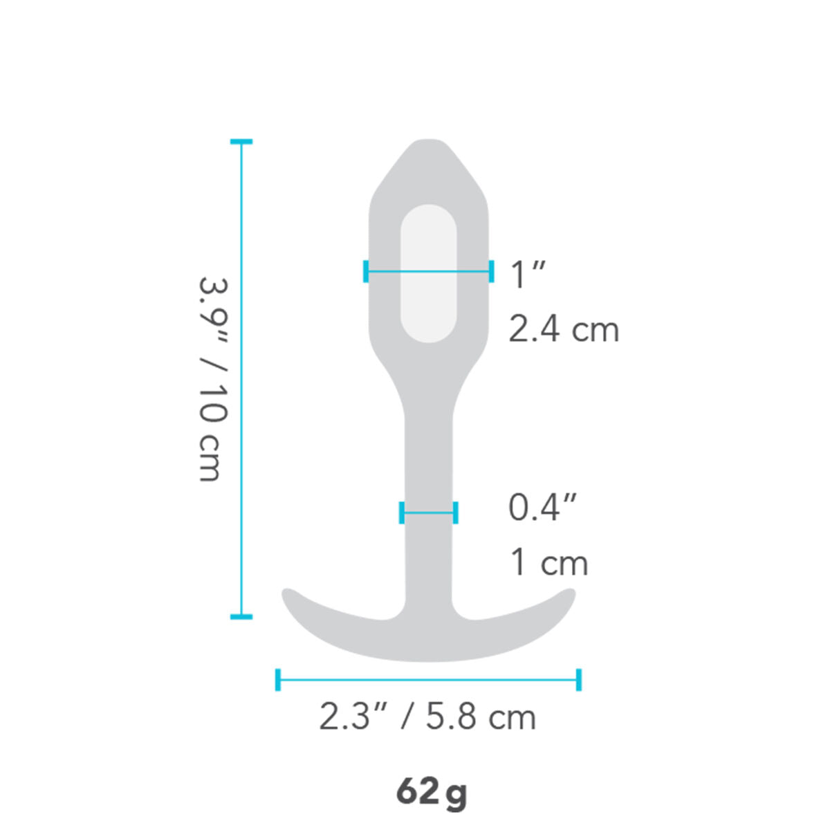 Plug Anal B-Vibe Vibrating Snug Orange - AWK Flagship