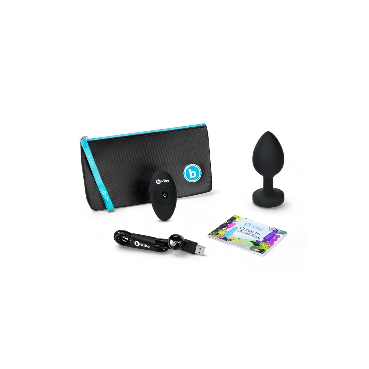 Vibrator B-Vibe Vibrating Jewel Schwarz XXL - AWK Flagship