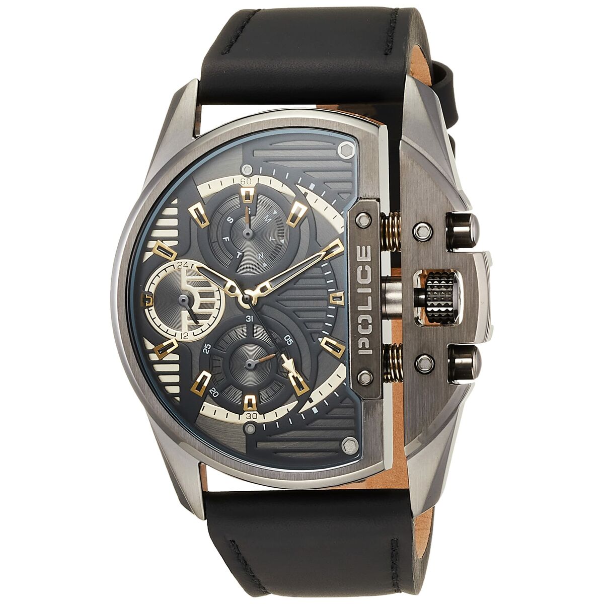 Herrenuhr Police PEWJF2203601 Schwarz Grau - AWK Flagship