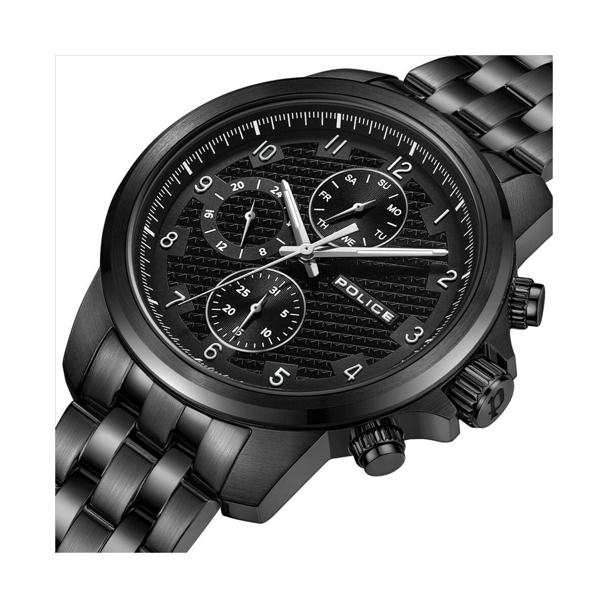 Herrenuhr Police PEWJK0021504 Schwarz - AWK Flagship