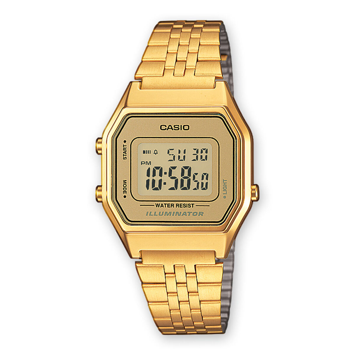 Unisex-Uhr Casio LA680WEGA-9ER Gold - AWK Flagship