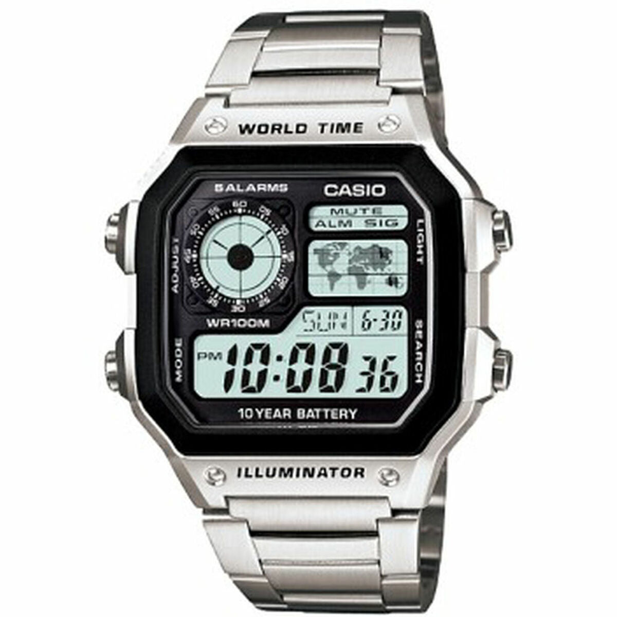 Unisex-Uhr Casio AE-1200WHD-1AVEF - AWK Flagship