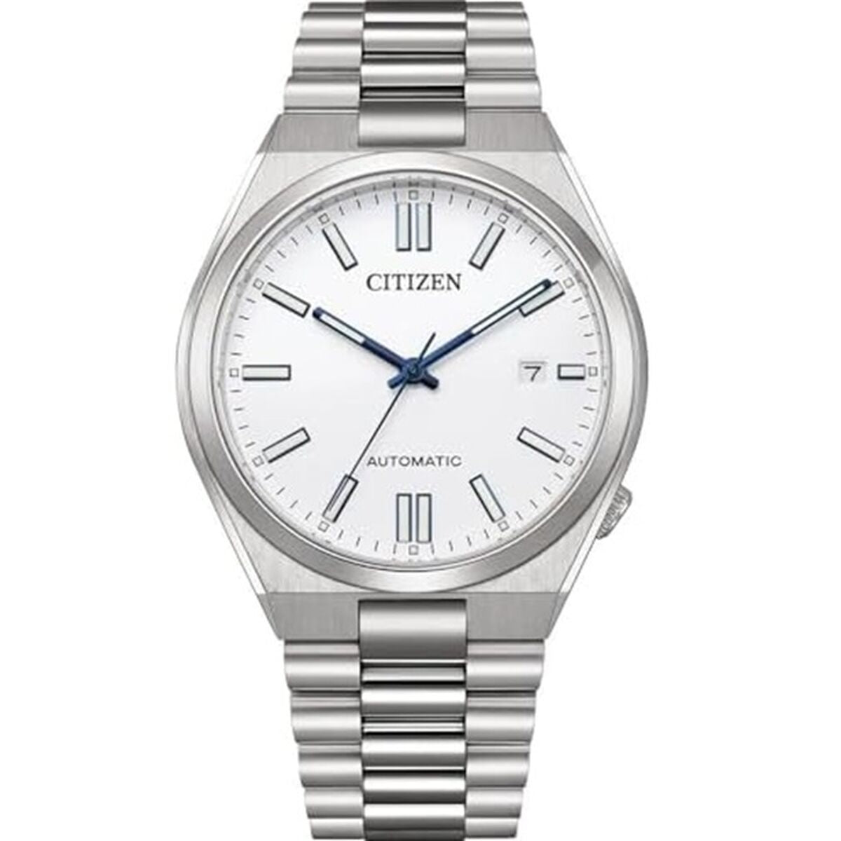 Herrenuhr Citizen TSUYOSA AUTOMATIC - WHITE Weiß Silberfarben (Ø 40 mm) - AWK Flagship