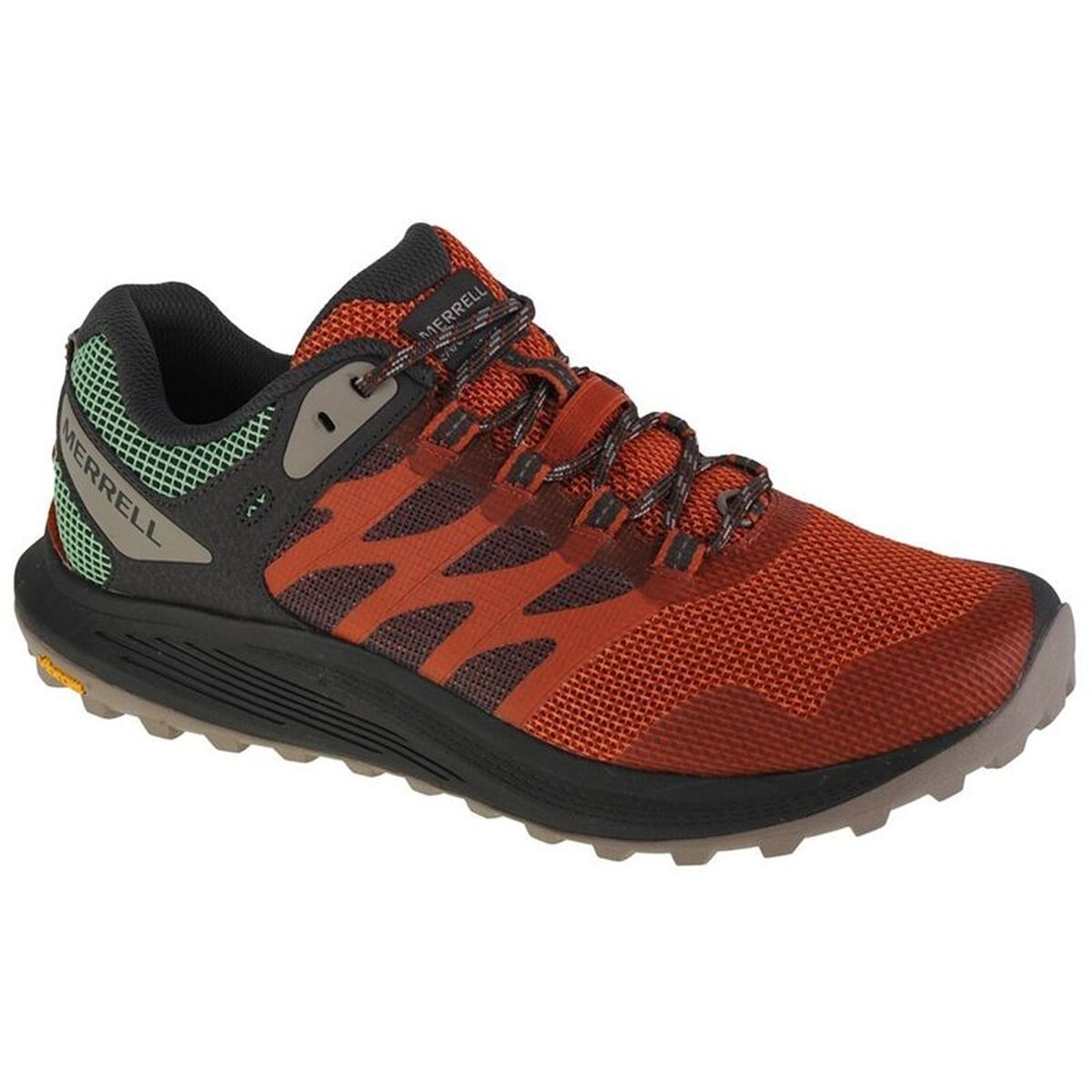 Herren Merrell J067601 Rot Wanderschuhe - Mode & Accessoires