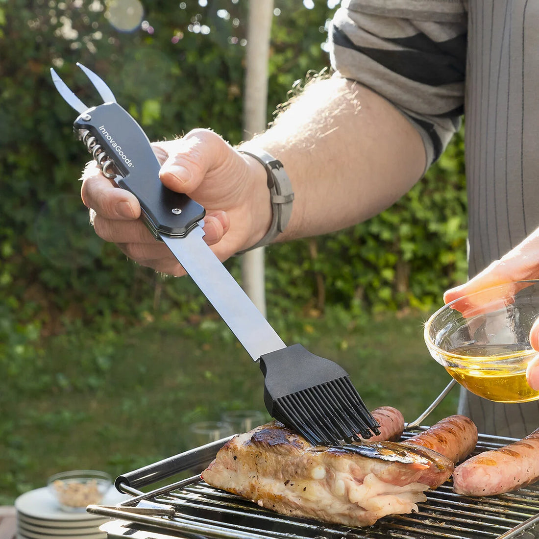 5 in 1 Grillwerkzeug-Set Bbkit – Detailansicht 1