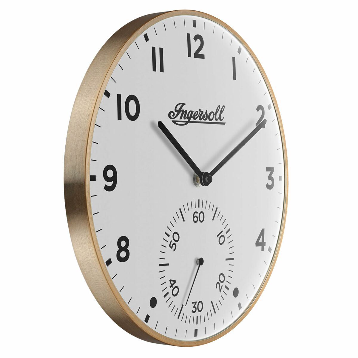 Ingersoll 1892 IC003GW Wanduhr Weiß - AWK Flagship