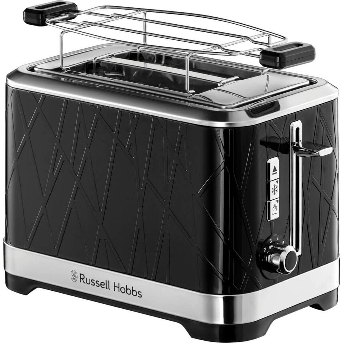 Toaster Russell Hobbs 28091-56  Lift'n Look Schwarz - AWK Flagship