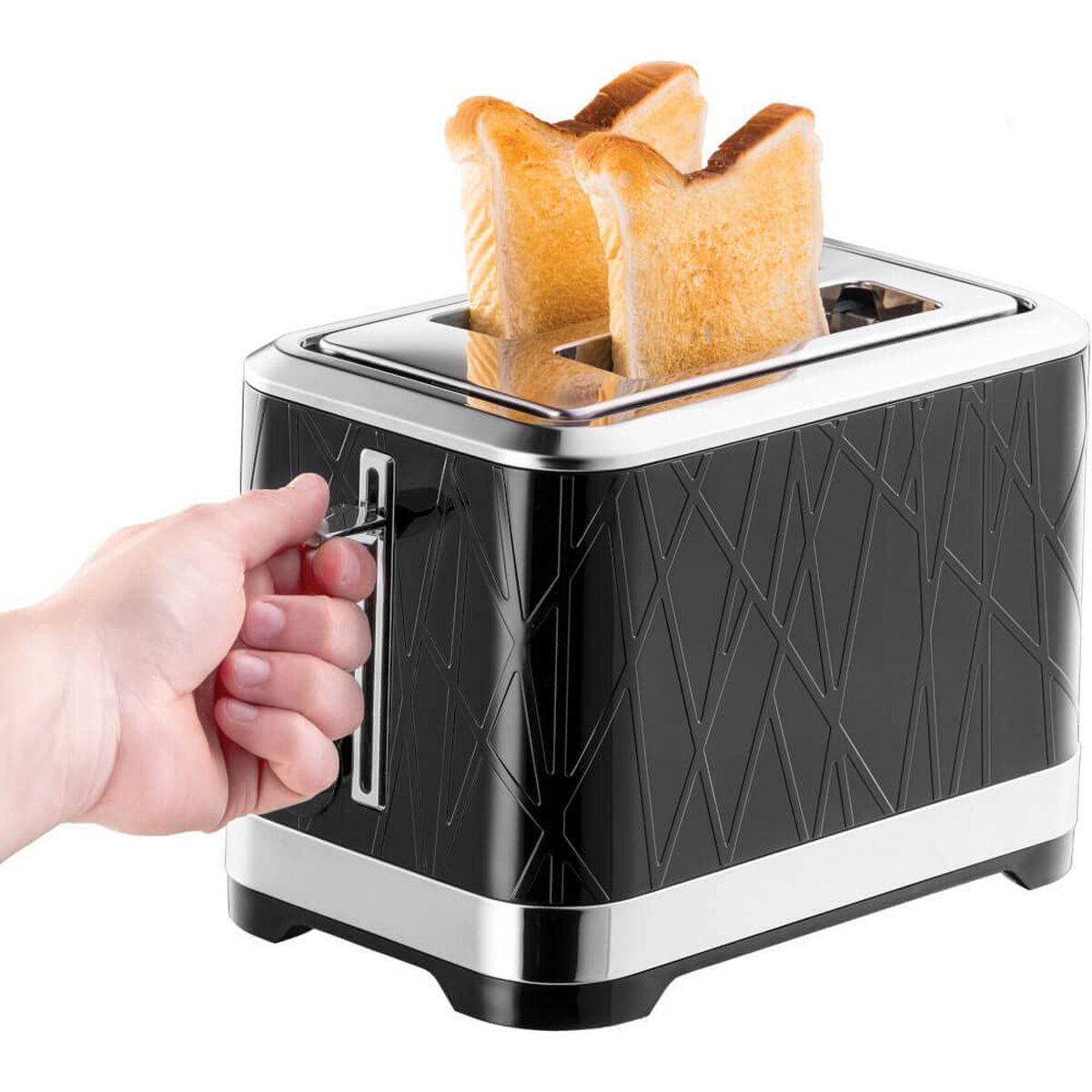 Toaster Russell Hobbs 28091-56  Lift'n Look Schwarz - AWK Flagship