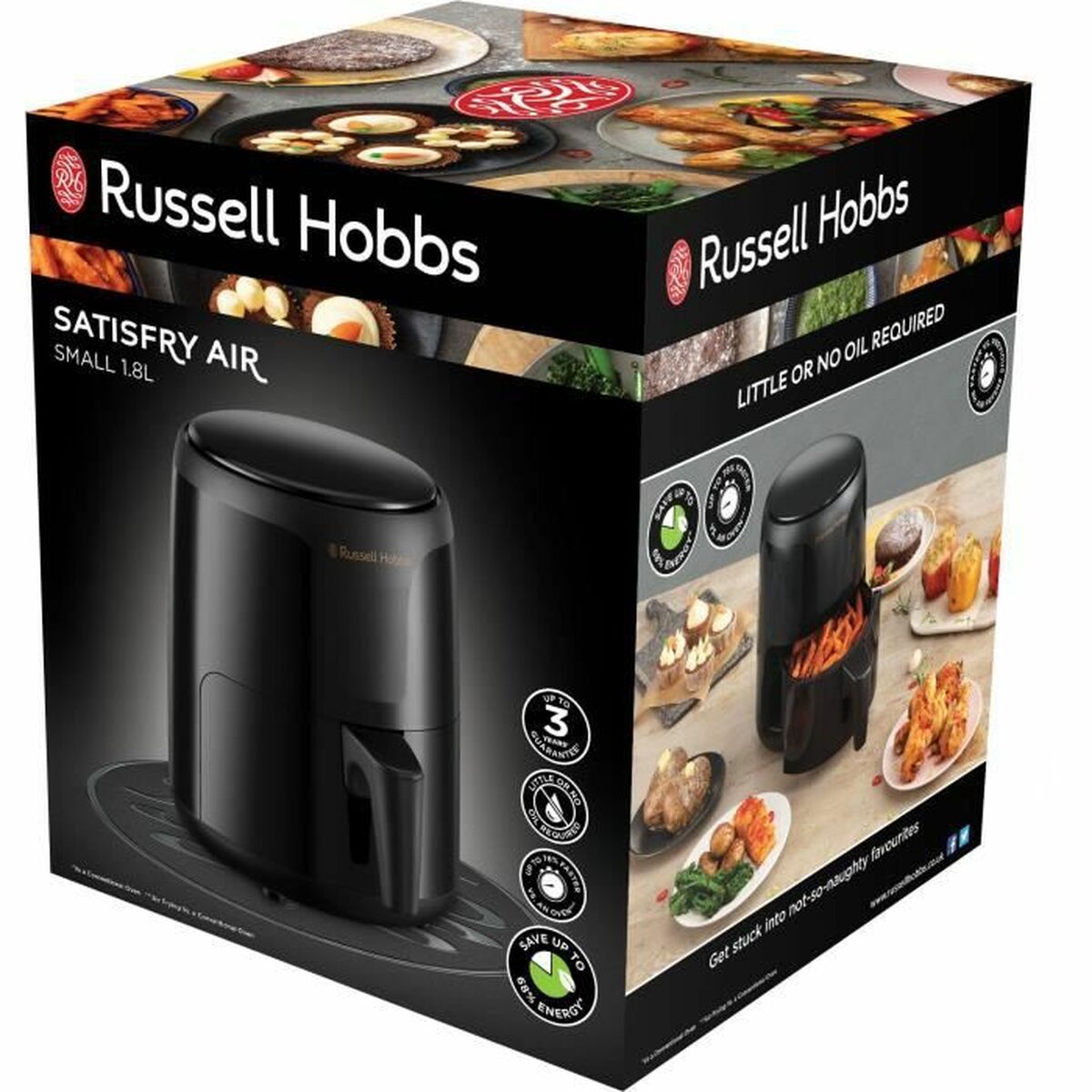 Heißluftfritteuse Russell Hobbs 26500-56 1100 W 1,8 L Schwarz - AWK Flagship