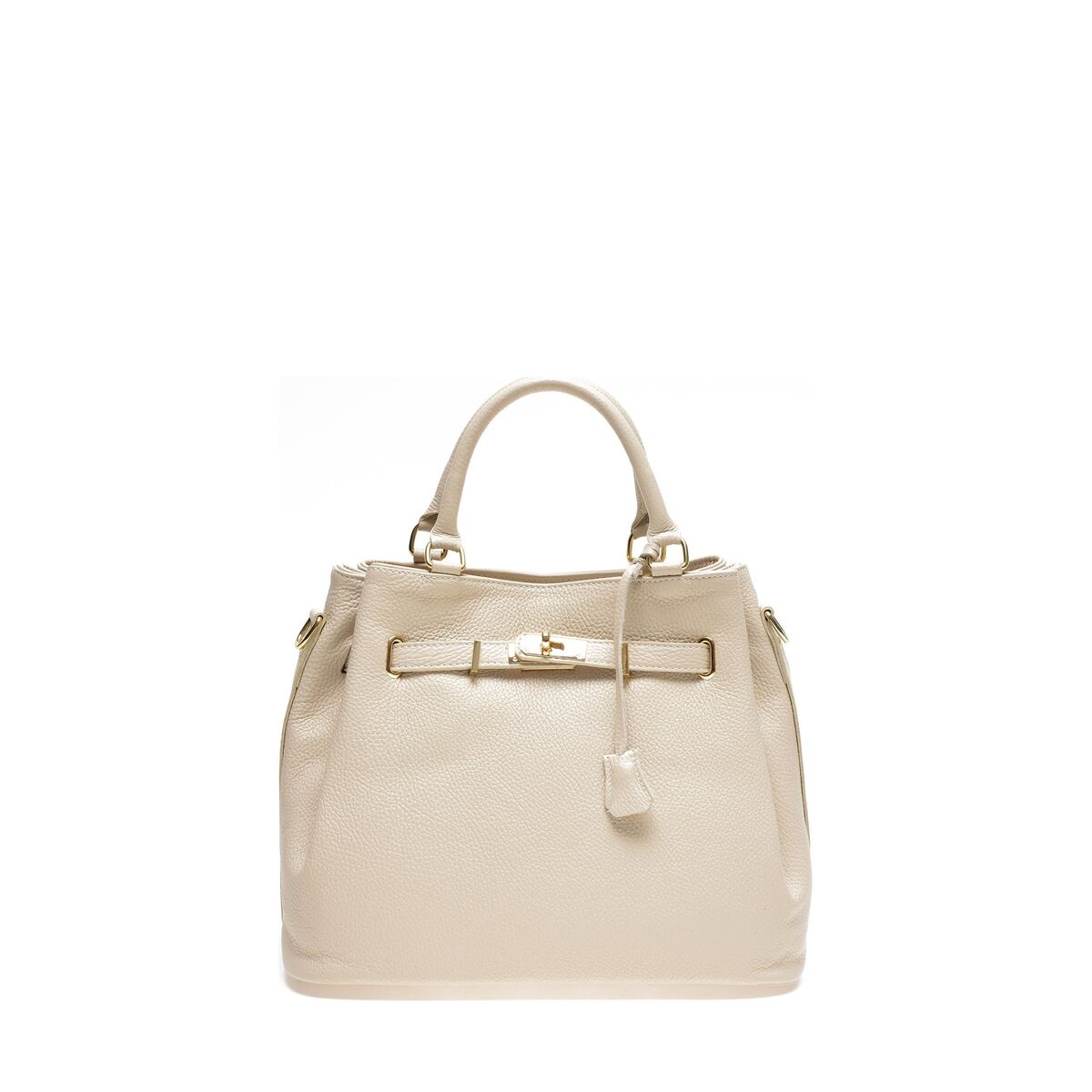 Damen Handtasche Anna Luchini SS22-AL-1762-BEIGE Beige (36 x 29 x 17 cm) - AWK Flagship