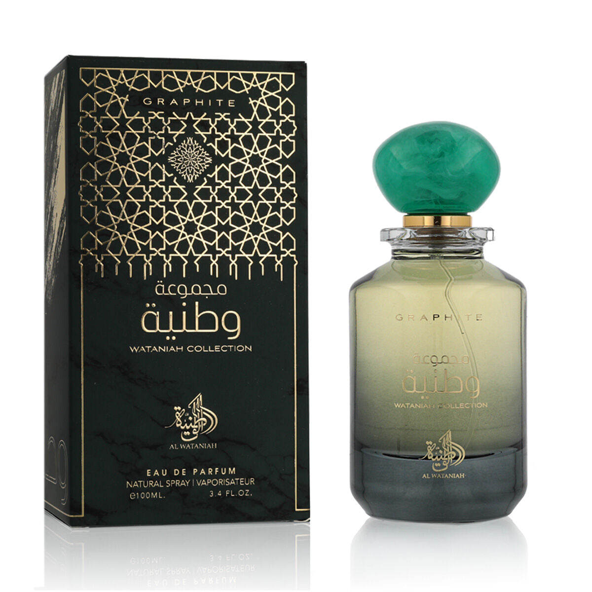 Unisex-Parfüm Al Wataniah Graphite EDP 100 ml - AWK Flagship