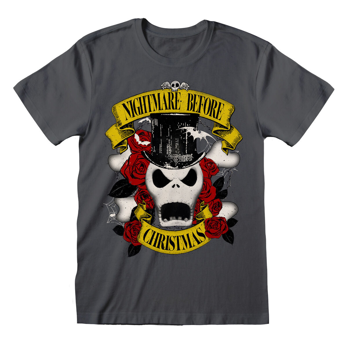 Kurzarm-T-Shirt The Nightmare Before Christmas Top Hat Jack Graphit Unisex - AWK Flagship