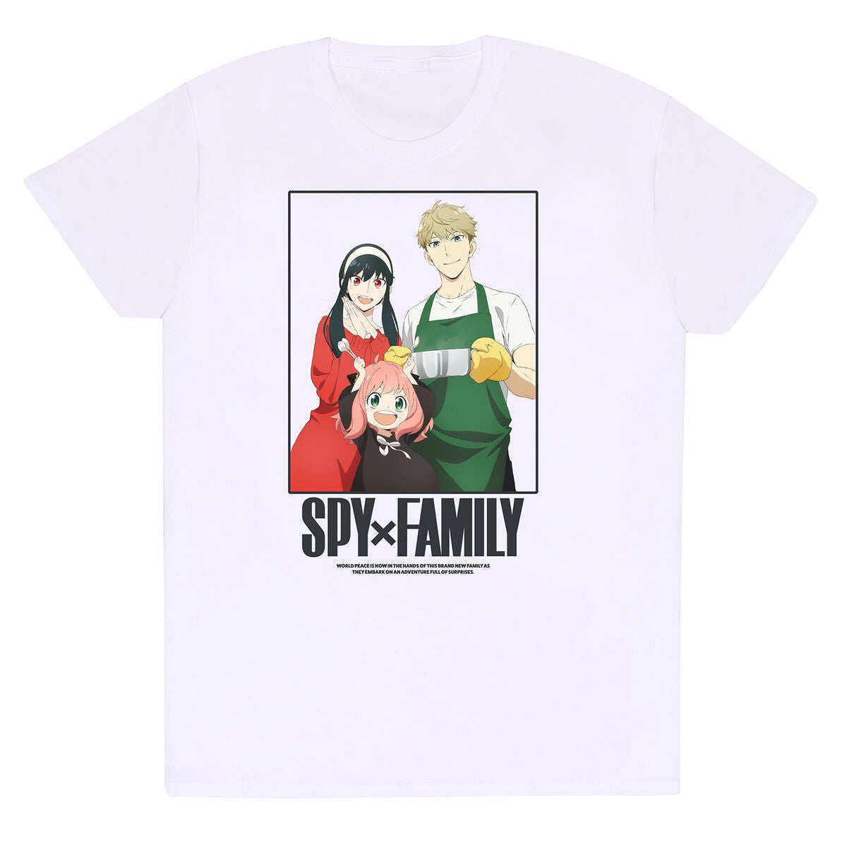 SPY x FAMILY Full of Surprises Unisex-T-Shirt – Weiß