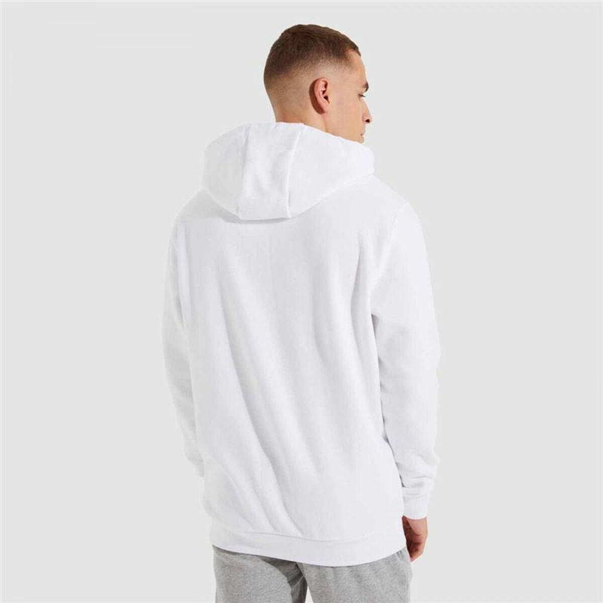 Herren Sweater mit Kapuze Ellesse Toce OH Hoody Weiß - AWK Flagship